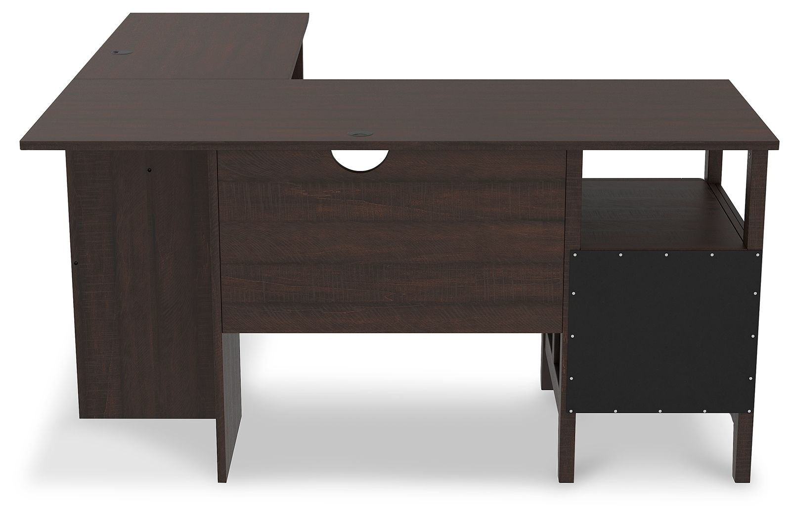 デスク Ashley Camiburg 4 Piece Home Office Desk, Bookcase, Swivel Desk